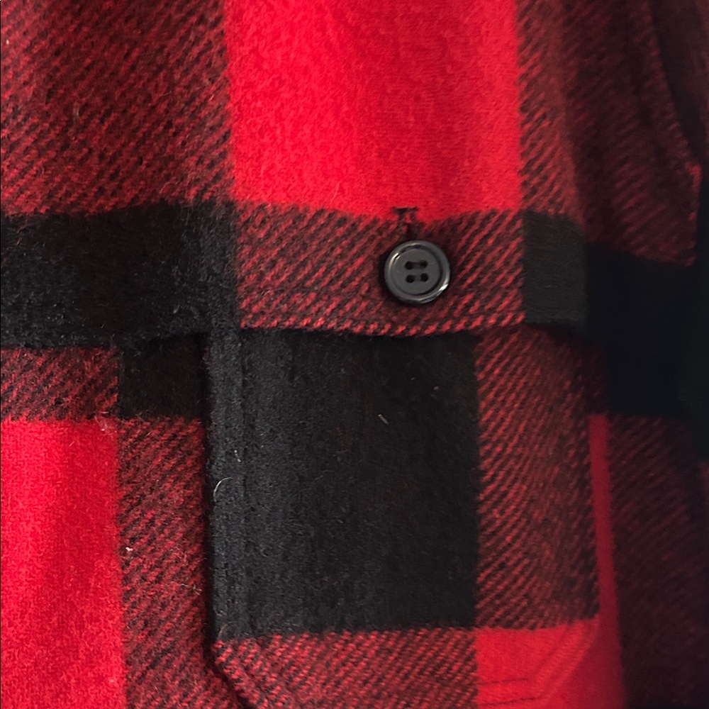 Woolrich Red and Black Plaid Jacket - Picture 4 of 8